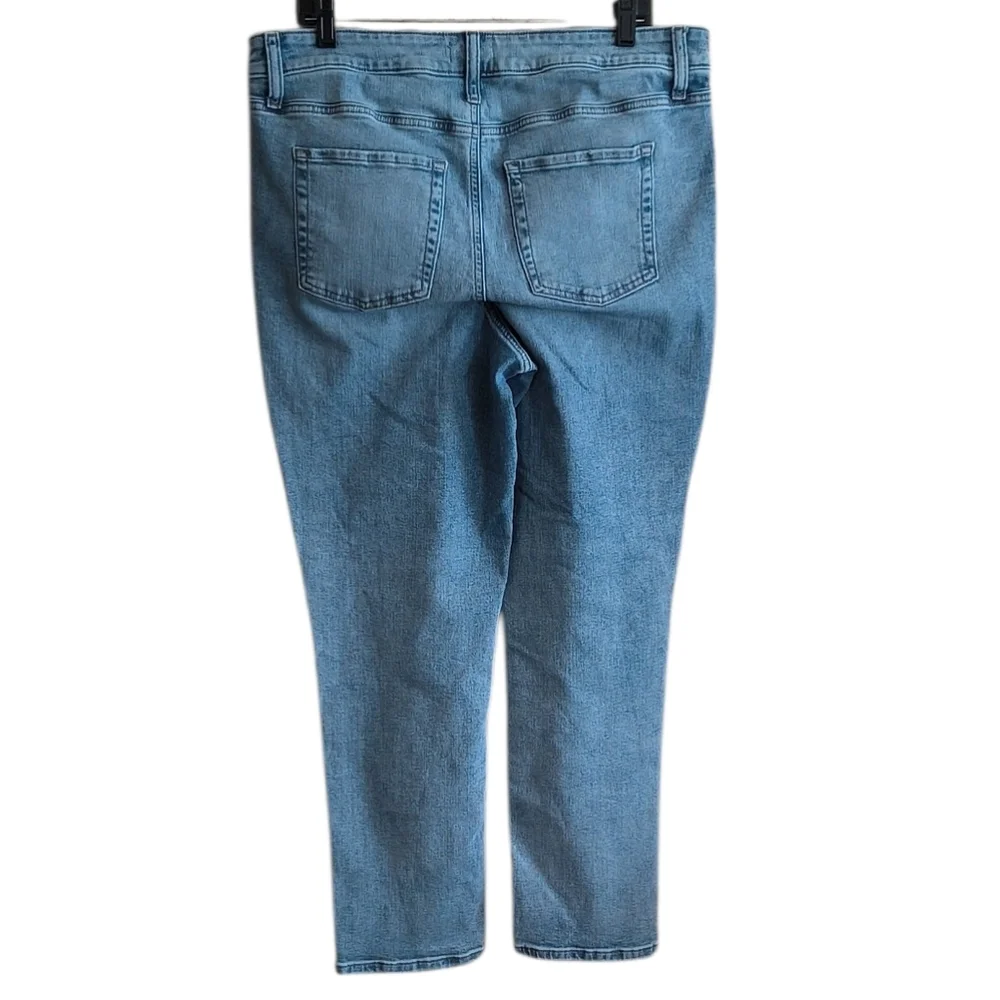m jeans by Maurices Slim Straight Ankle Jeans Size 16W